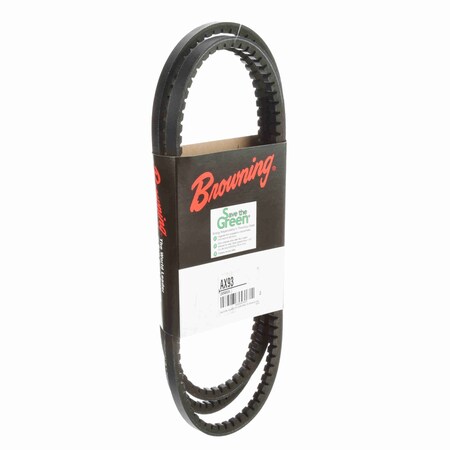 Browning EPDM Notched Belt 98% Efficient AX93